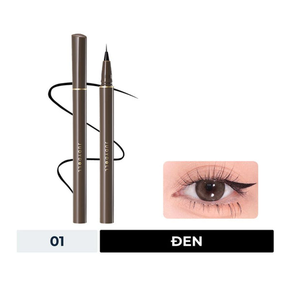 JUDYDOLL SLIM LIQUID EYELINER - 01 BLACK