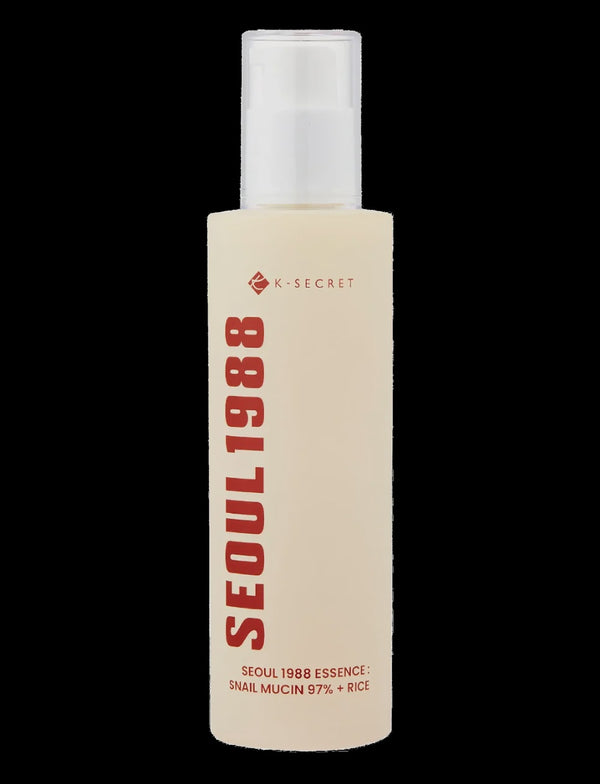 KSECRET SEOUL 1988 ESSENCE : SNAIL MUCIN 97% + RICE 100ML