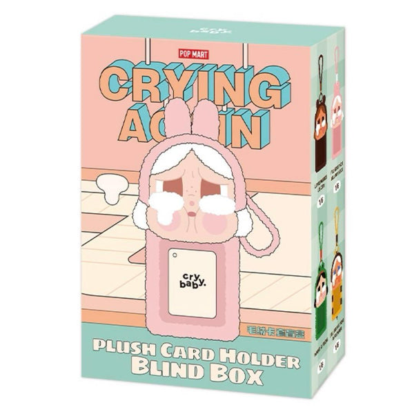POP MART CRYBABY  CRYING AGAIN SERIES-CARD  HOLDER BLIND BOX