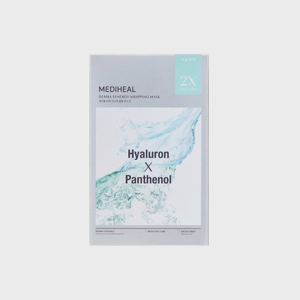 MEDIHEAL DERMA SYNERGY WRAPPING MASK HYALURON X PANTHENOL MOISTURE