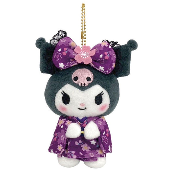 SANRIO Sakura Kimono Kuromi Mascot