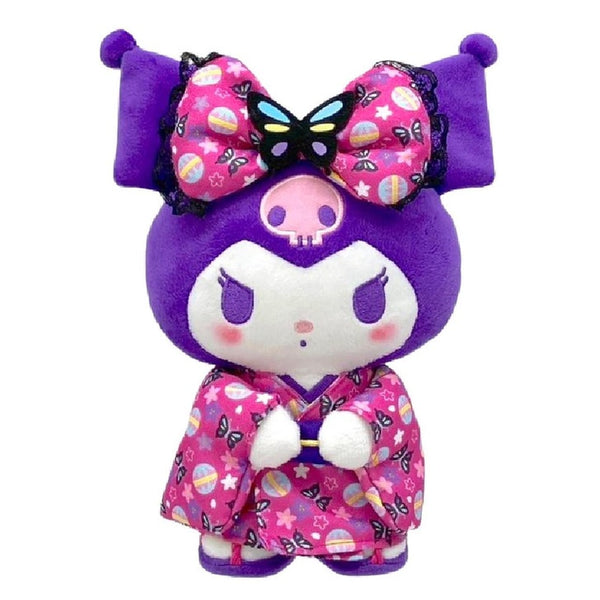 SANRIO Nakajima Sanrio Plush Butterfly Kimono S Kuromi