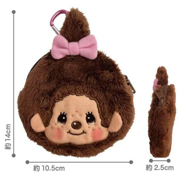 MONCHHICHI MINI POUCH WITH CARABINER - Faire