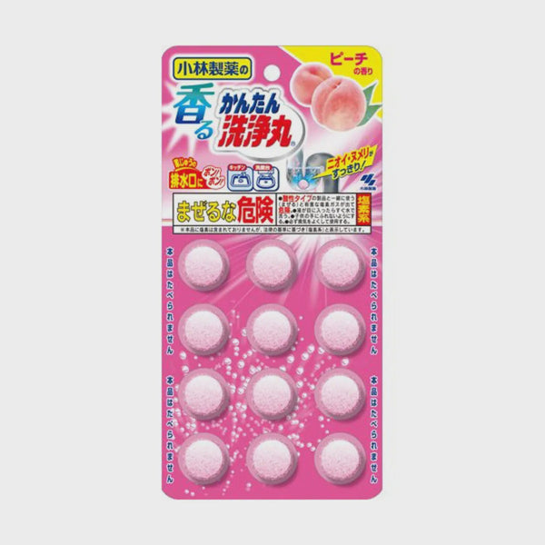 KABAYASHI FRAGRANT KANTAN SENSOUMARU PEACH FRAGRANCE 12 TABLETS