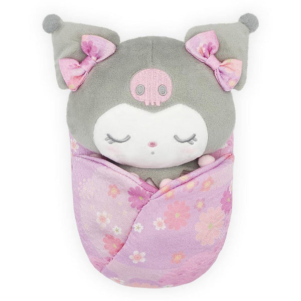Sanrio Characters Swaddle Mascot Japanese Pattern L Kuromi