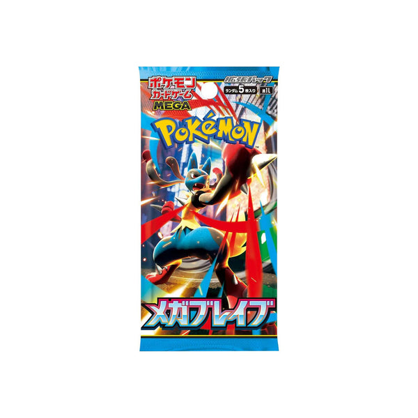 POEKMON TCG MEGA BRAVE - BOOSTER PACK SINGLE PACK