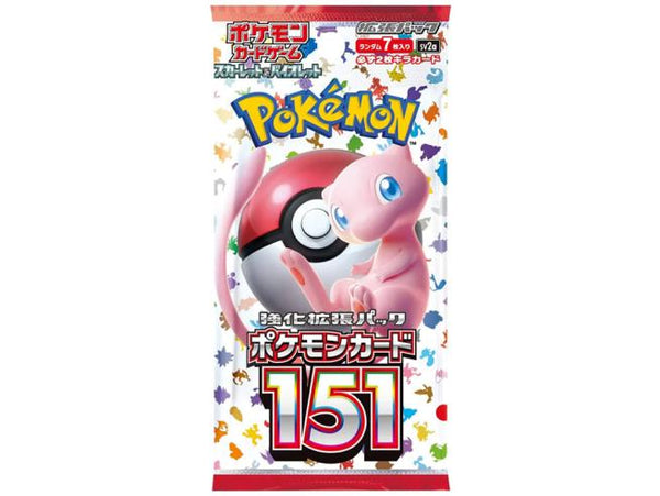 Pokemon Card Game TCG Booster Box SV2a single pack