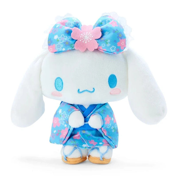 Sanrio Sakura Cherry Blossom Kimono Doll Plush Cinnamoroll