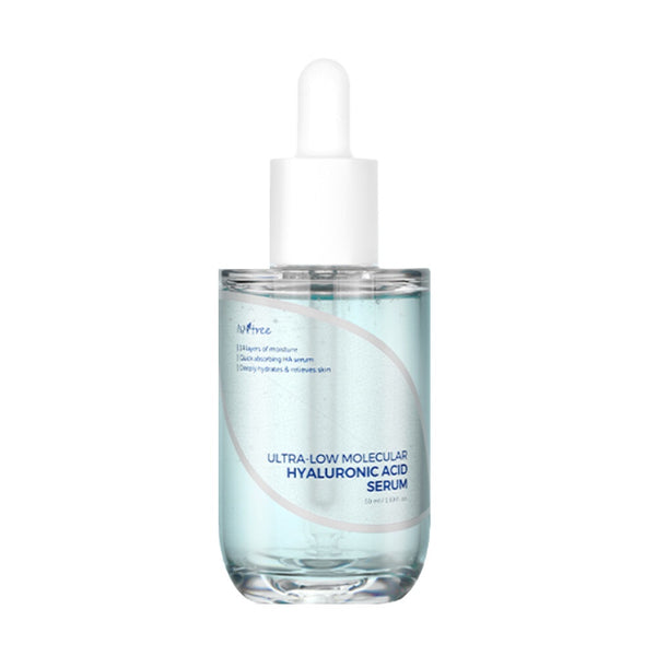 ISNTREE ULTRA-LOW MOLECULAR HYALURONIC ACID SERUM 50ML