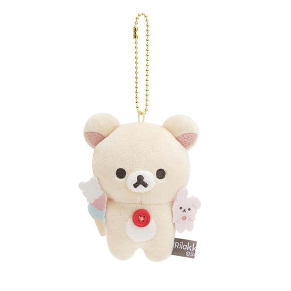 San-x Rilakkuma RK Hanging Plush Korira