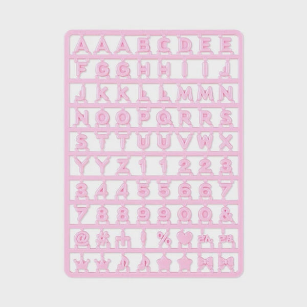 SANRIO ORIGINAL CUSTOM ALPHABET PARTS - PINK / MAIPACHIRUN
