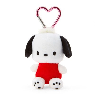 Sanrio Pochacco Hanging Legs Keychain Mascot Plush Toy Keychain