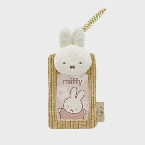 Miffy Keychain Card Holder Brown
