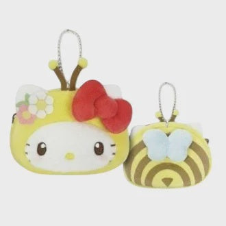 SANRIO Mini Face Pouch Mitsubachi Hello Kitty