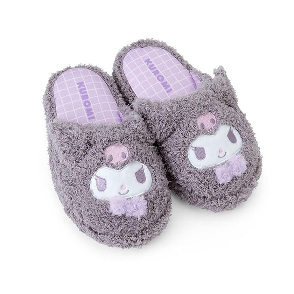 SANRIO KUROMI KIDS FACE-SHAPED SLIPPERS