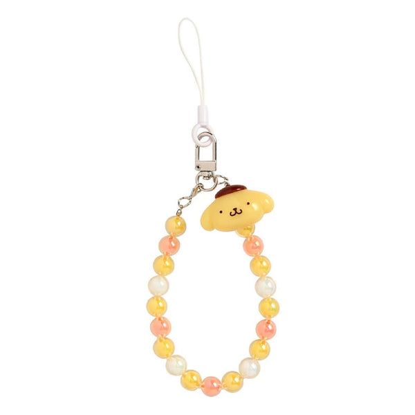 SANRIO Pompompurin Beads Hand Strap