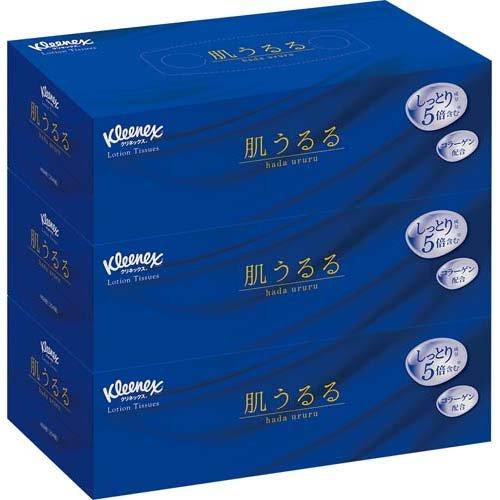 KLEENEX TISSUE LOTION SKIN URURU 3-PACK