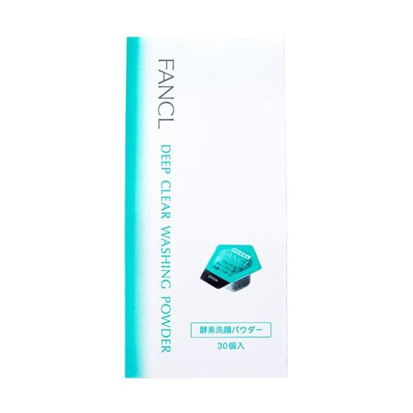 FANCL DEEP CLEAR WASHING POWDER 30 PCS ENZYME FACE WASH CHARCOAL POWDER SOAP