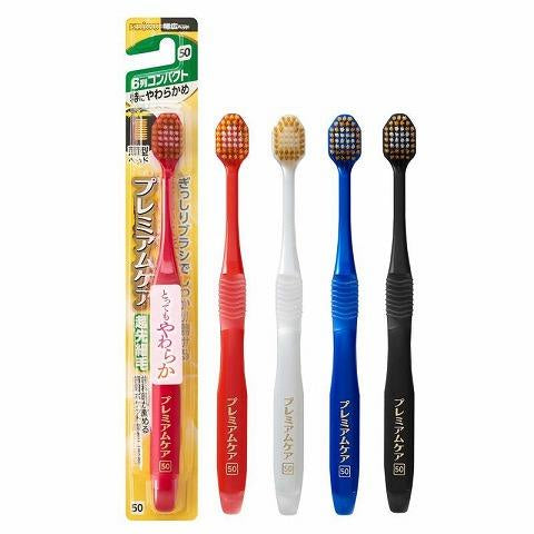 Premium Care Toothbrush, 6 Row Compact, Extra Soft
