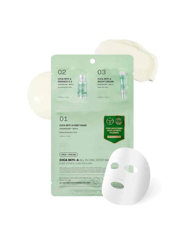 VT CICA RETI-A ALL IN ONE 3STEP MASK (1.5G+1.5G+25G)