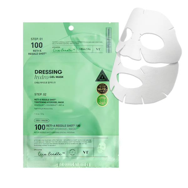 VT RETI-A REEDLE SHOT 100 2STEP HYDROGEL MASK (1.5G+33G)